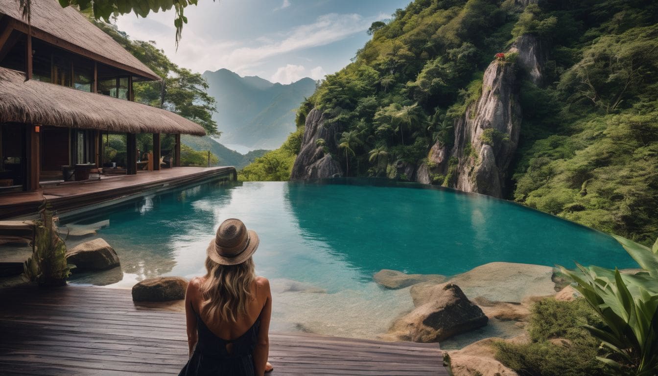 Illustration of High End Eco Travel Options