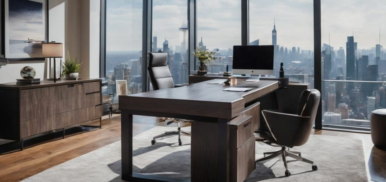 Executive Home Office Excellence: Where Luxury Meets Productivity