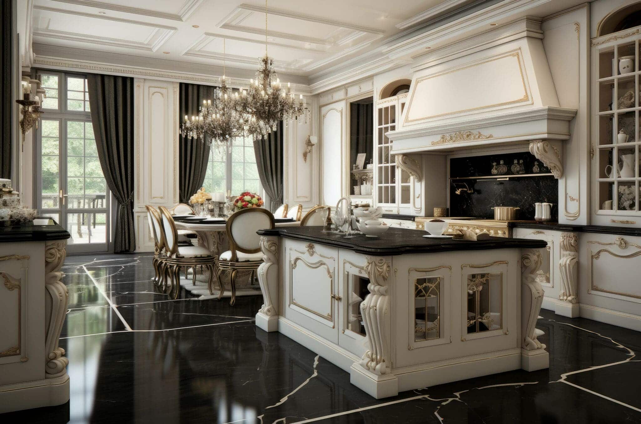 Photo inspiration: Gourmet Kitchen Design With Professional Grade Cooking Reference: Gourmet Kitchen Design That Blends Style And Function