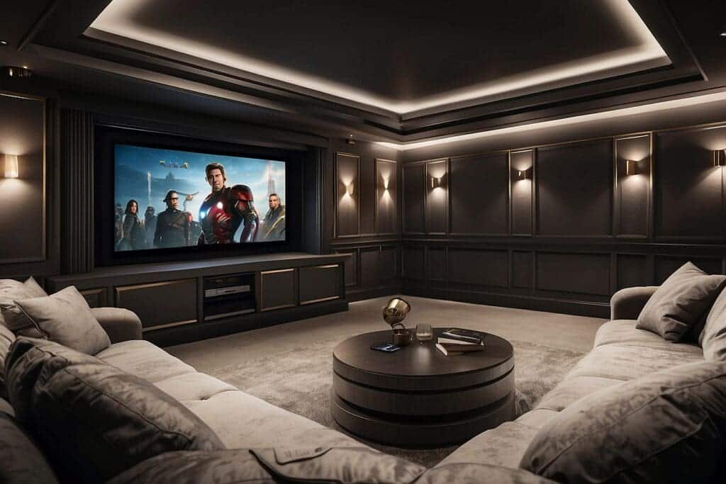 Luxury Home Entertainment Systems Integration photo