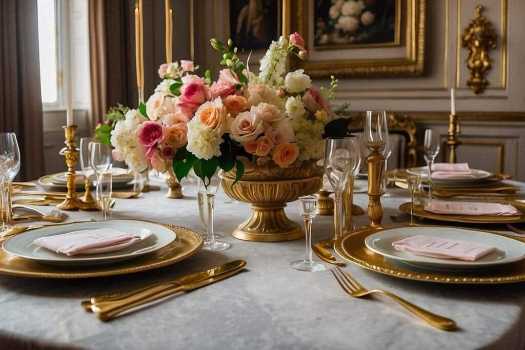 luxury tablescaping
