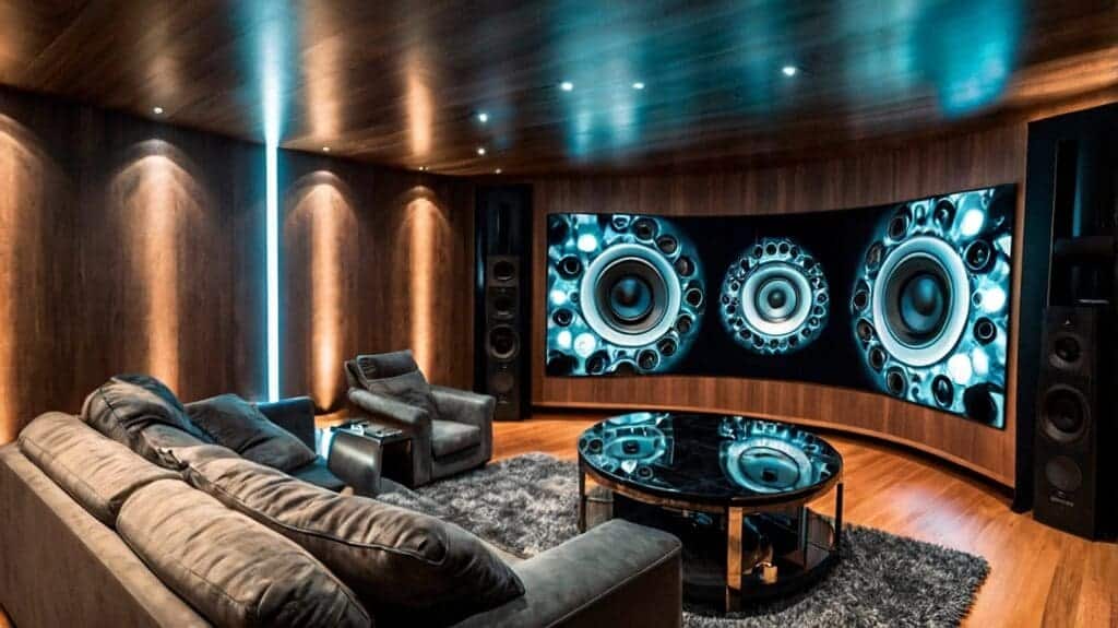 High-end Audio System for A Home Theatre